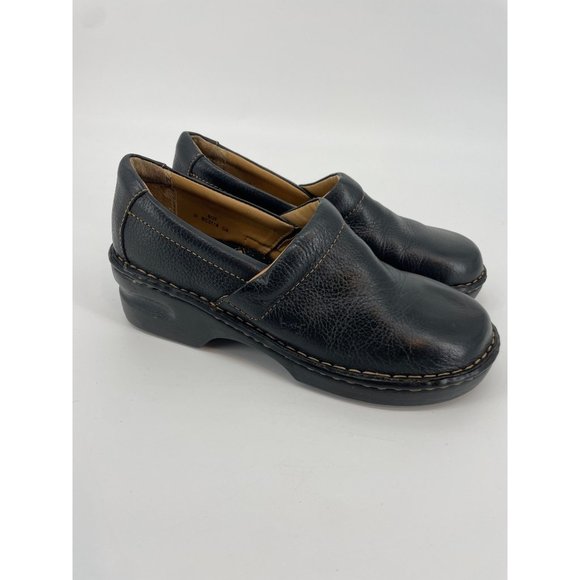 B.O.C Born Concept Leather Clogs Size 8/39 - Picture 2 of 7